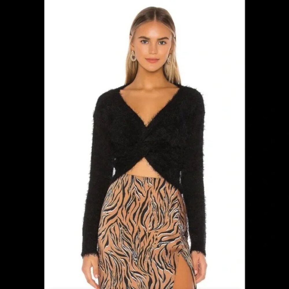 REVOLVE Kayley Twist Front Sweater